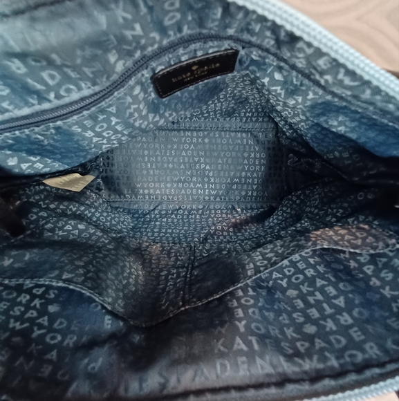 Kate Spade Patent Leather Sparkle Shoulder Bag In EUC 12x10x4 - Picture 6 of 7